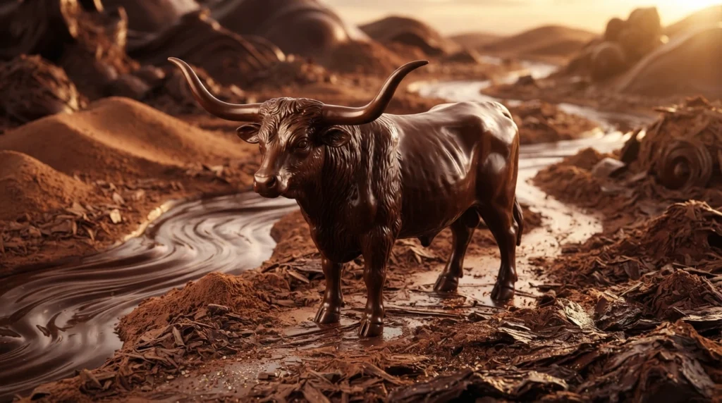 chocolate stampede longhorn