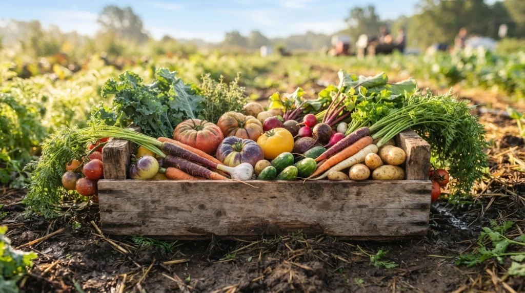 farm fresh field