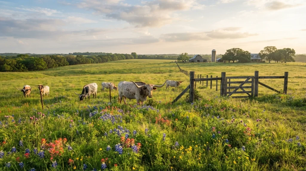 longhorn farm fresh field