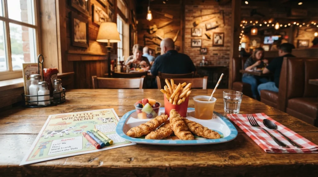 longhorn kids menu