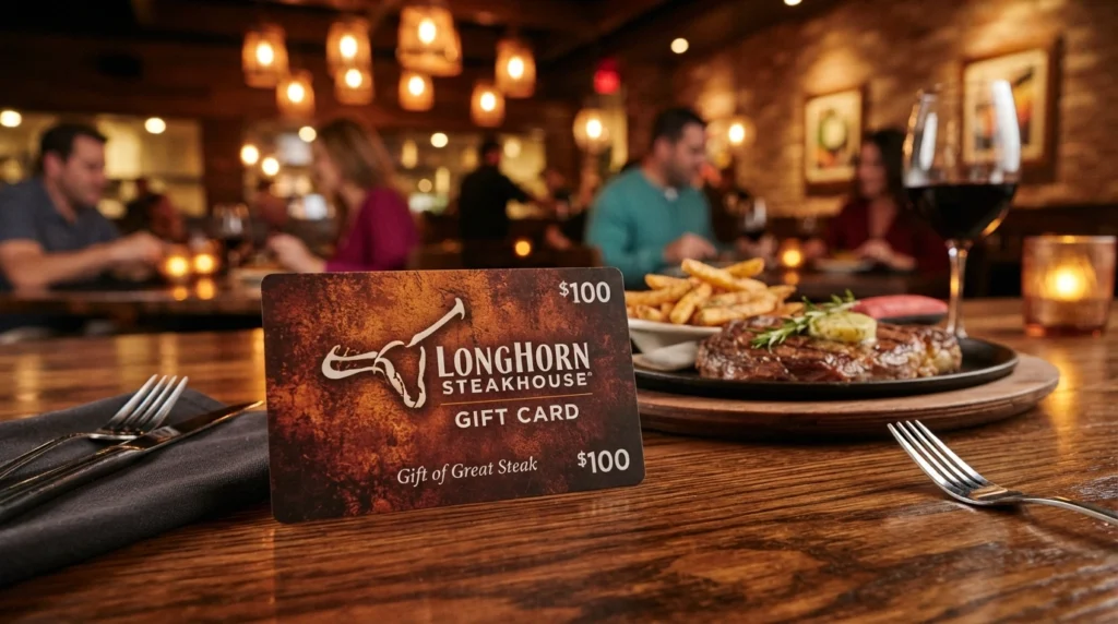 longhorn steakhouse gift card