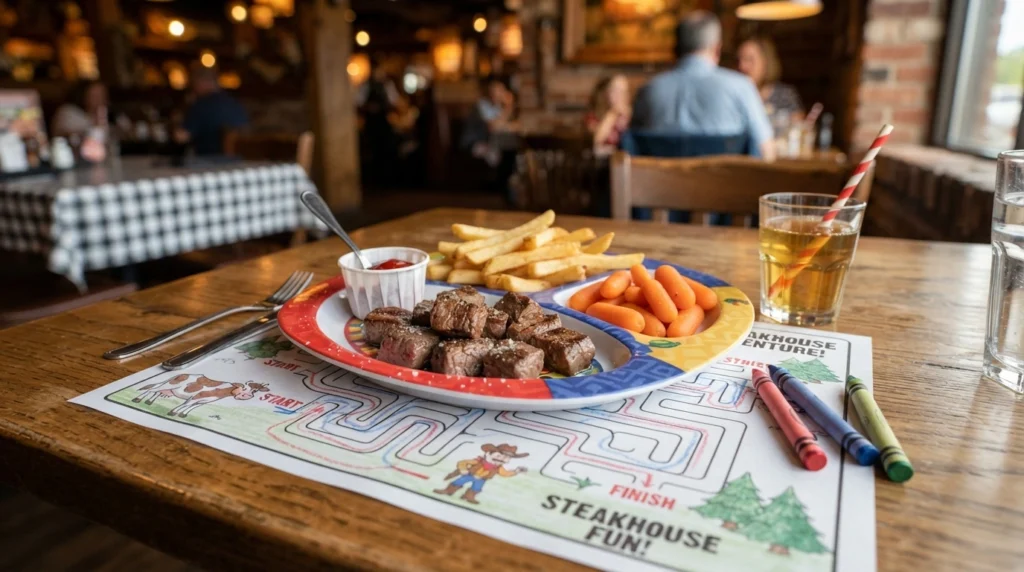 longhorn steakhouse kids menu