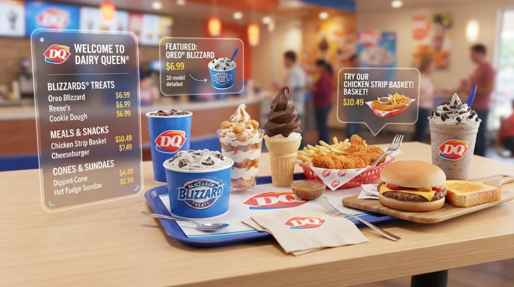 dairy queen menu