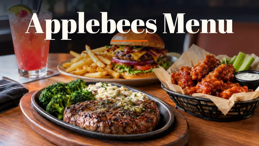 applebees menu