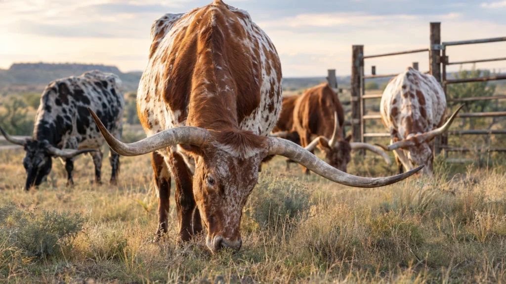 longhorn cattle