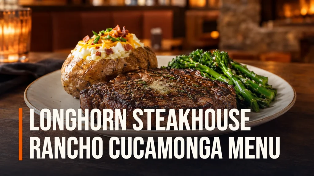 LongHorn Steakhouse Rancho Cucamonga menu